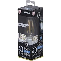 Amazon | アイリスオーヤマ LED電球 フィラメント 口金直径17mm 40W形